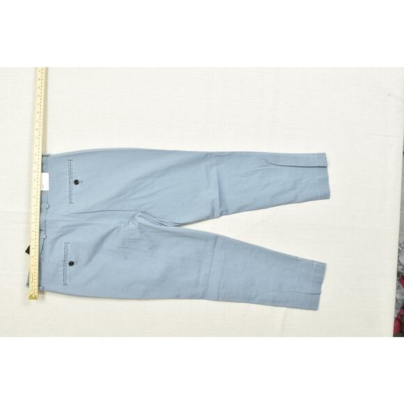 Men's Express 31x30 Light Blue Chino Pleated Skinny Dress Pants Cotton NEW - Picture 4 of 8